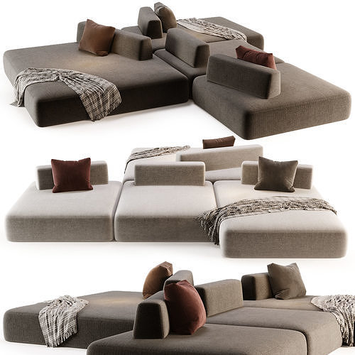 BOCA Tommy Sofa 3D model