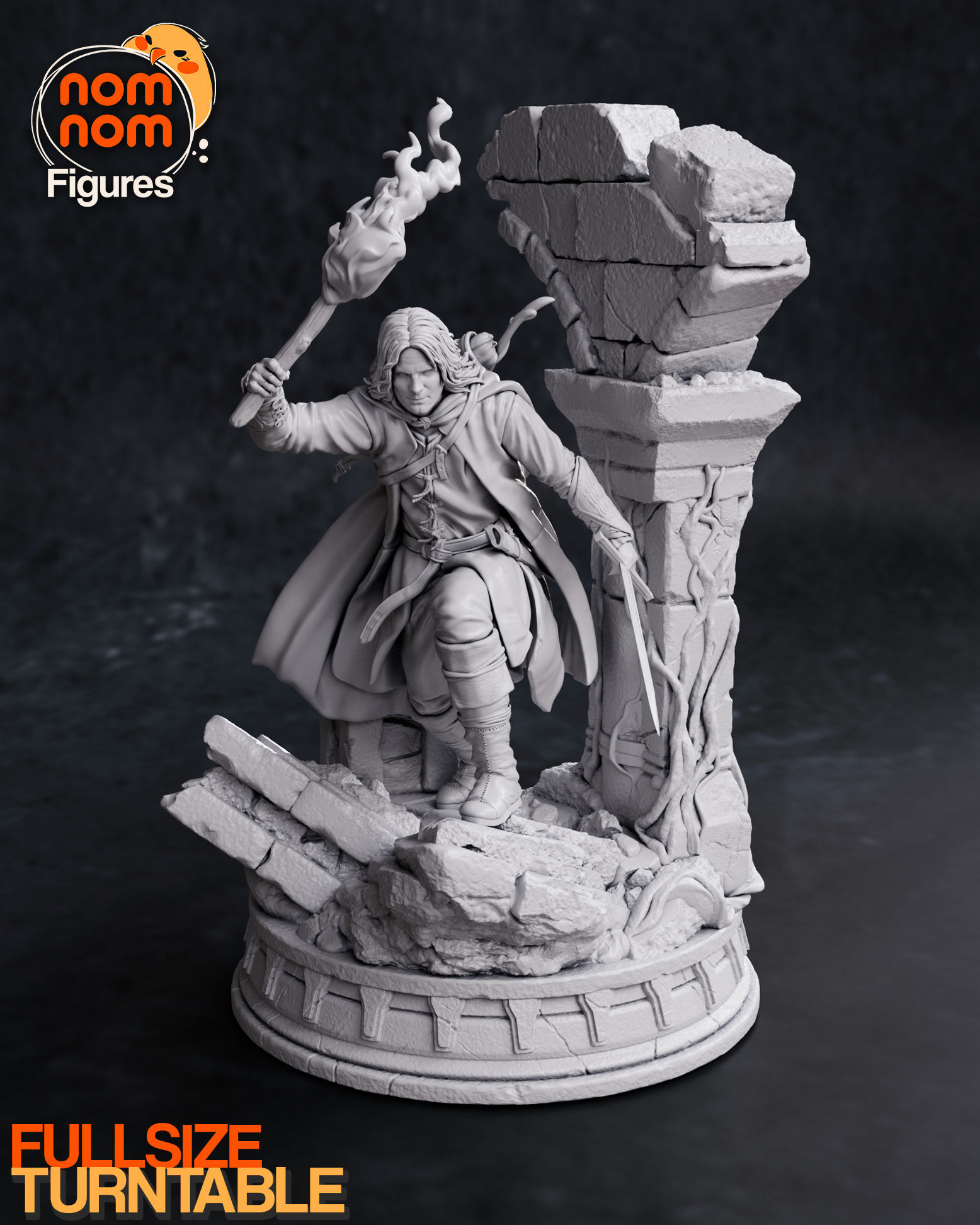 Aragorn - Lord of the Rings 3D print model_5