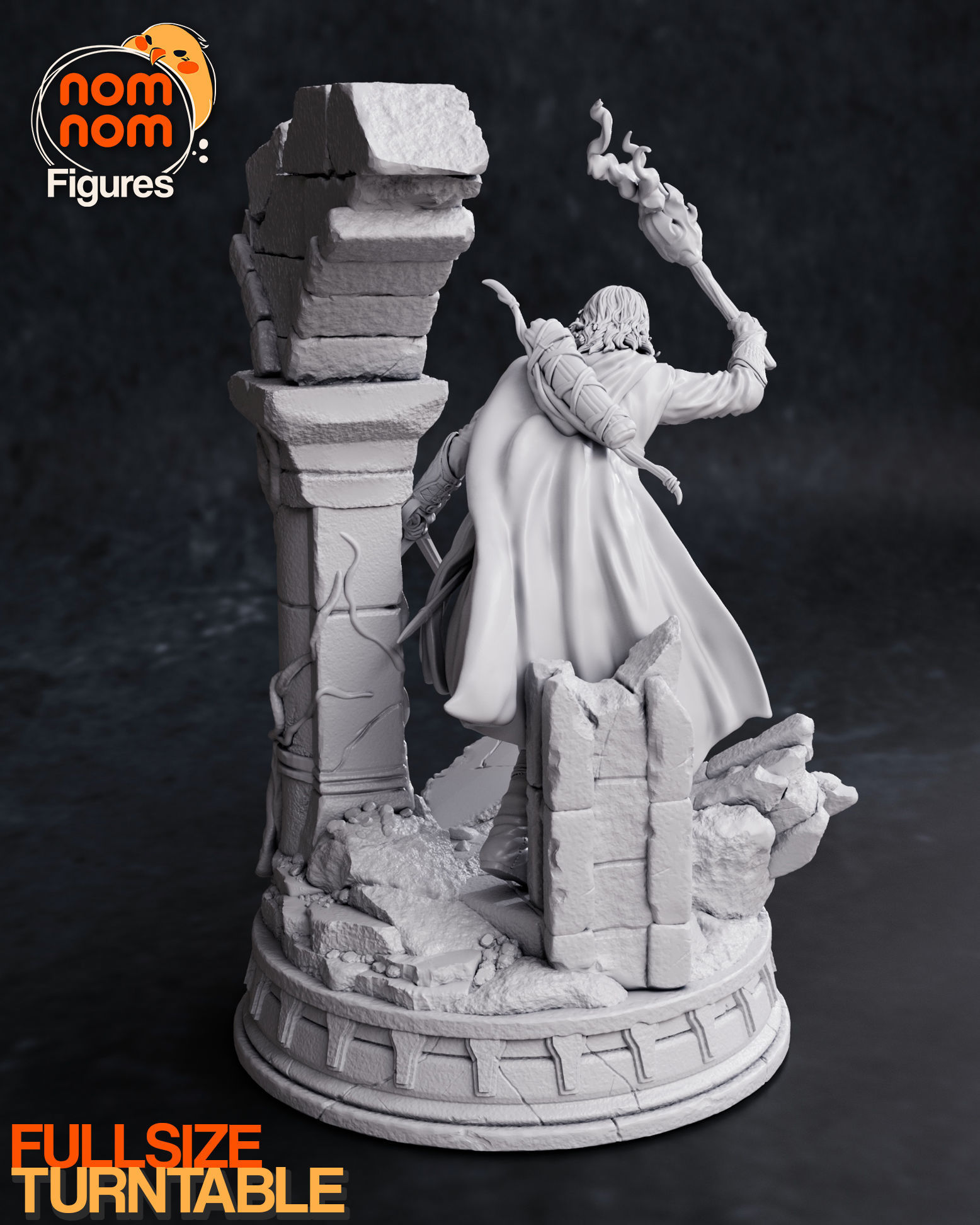 Aragorn - Lord of the Rings 3D print model_3