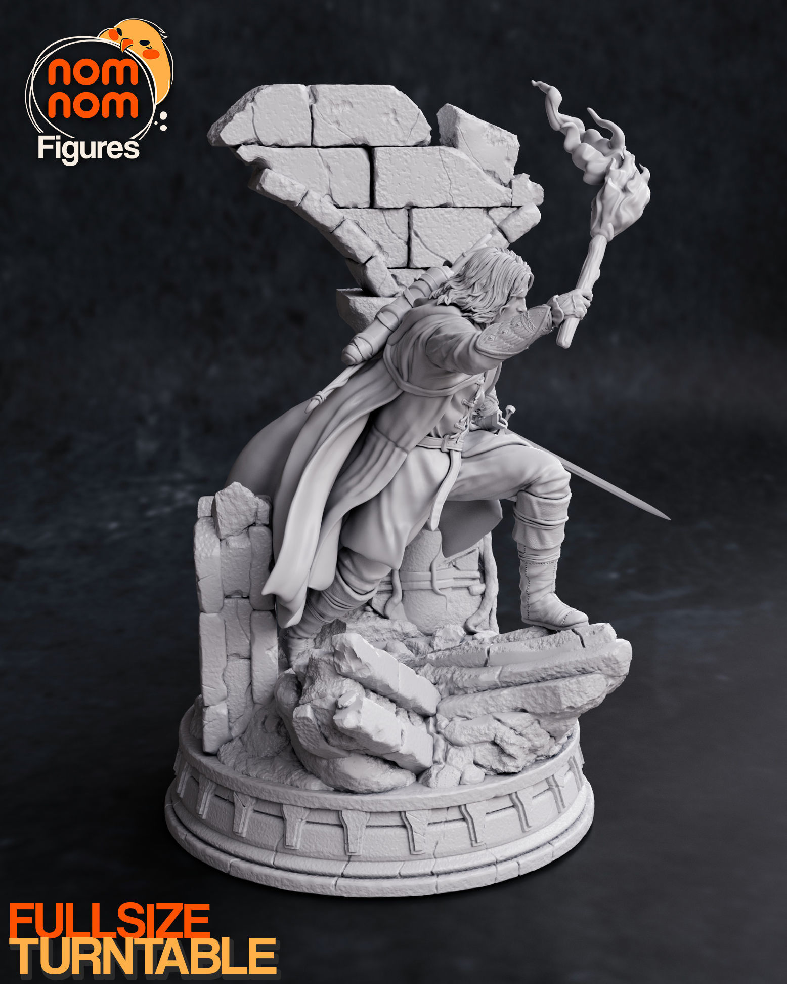 Aragorn - Lord of the Rings 3D print model_6