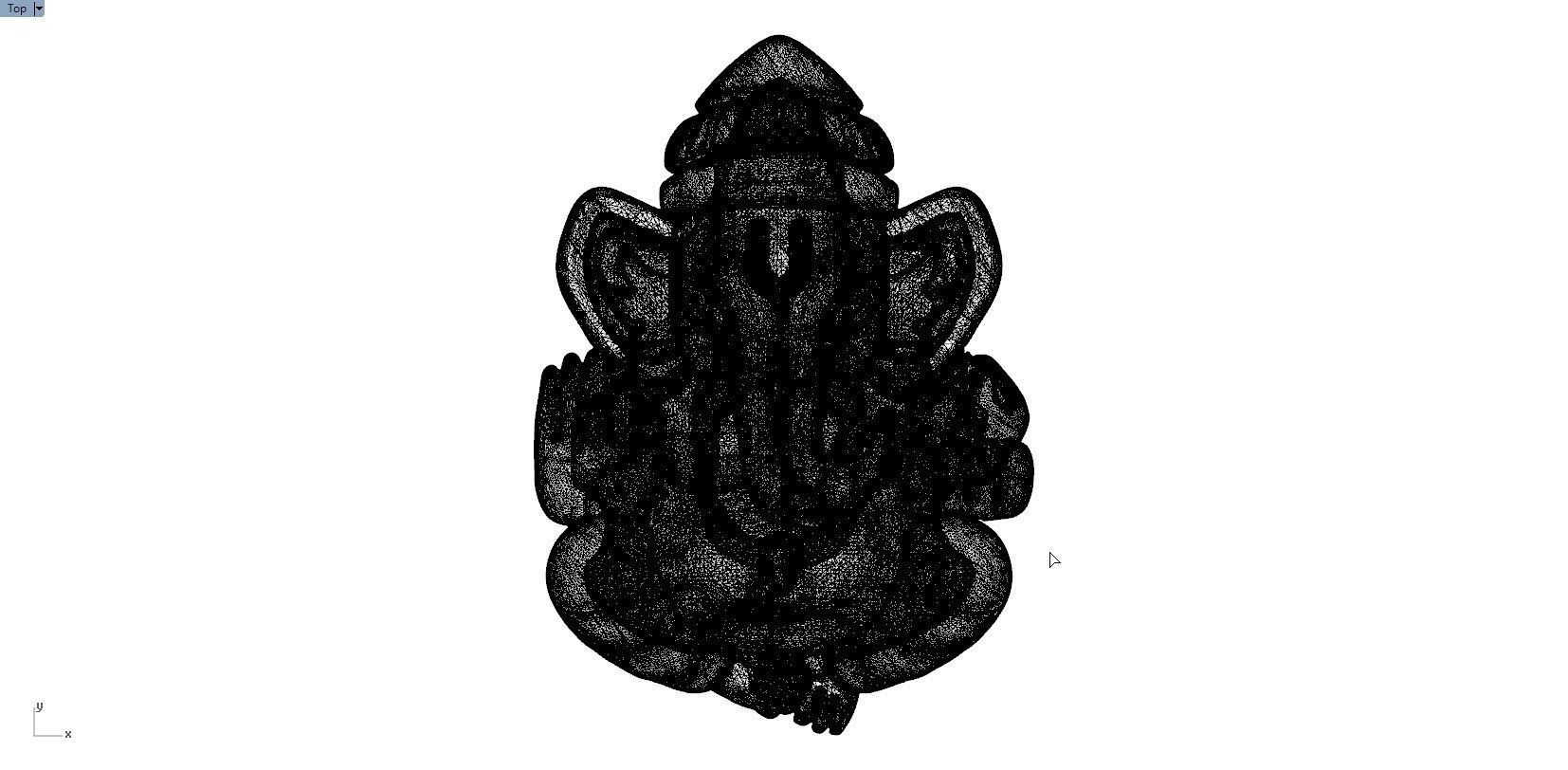 GANAPATHI PENDENT 3D print model_7