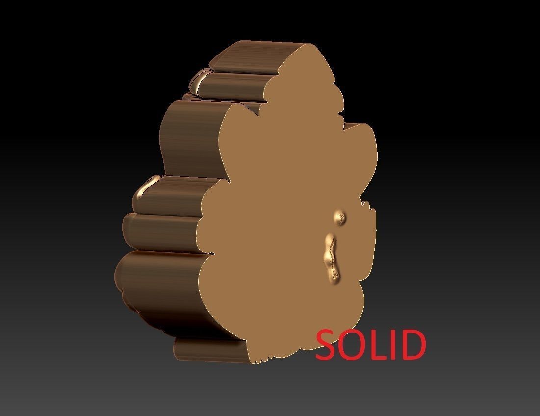 GANAPATHI PENDENT 3D print model_4
