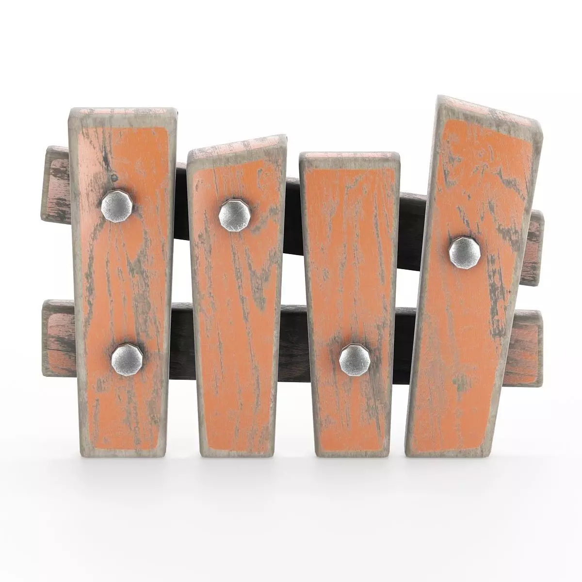 Stylized fance model game rady Low-poly 3D model