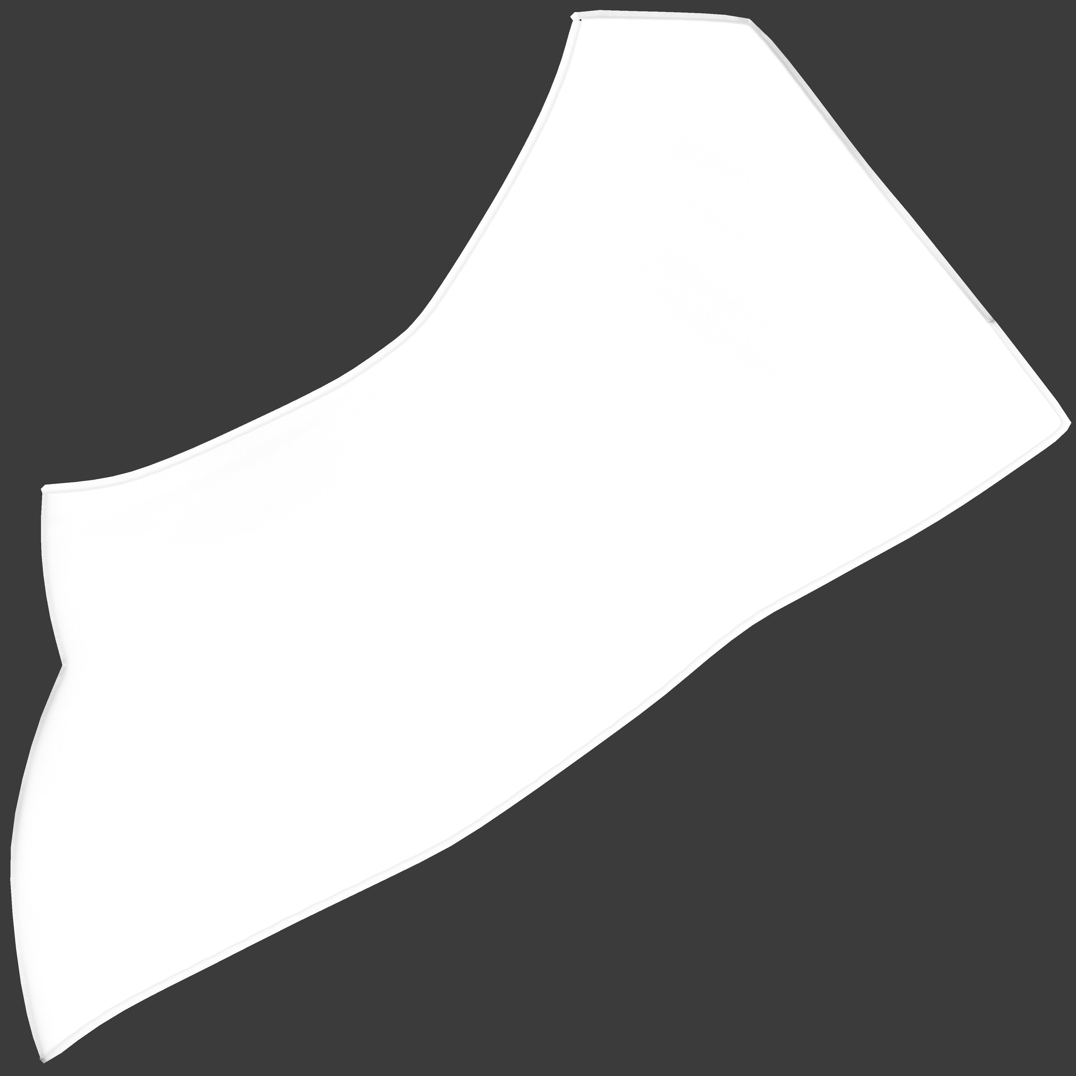 Native Motifs Female Mini Wrap Skirt Low-poly 3D model_13