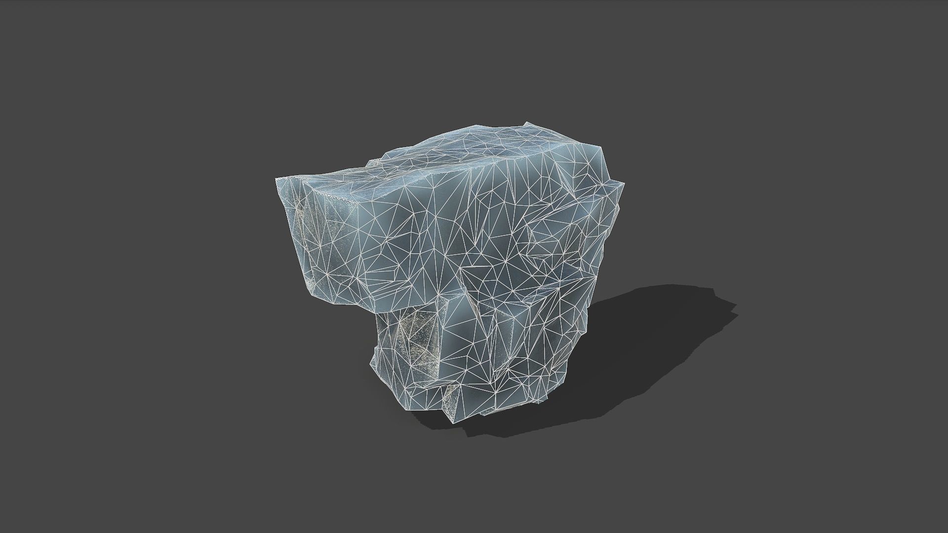 ice rocks 13 Low-poly 3D model_20