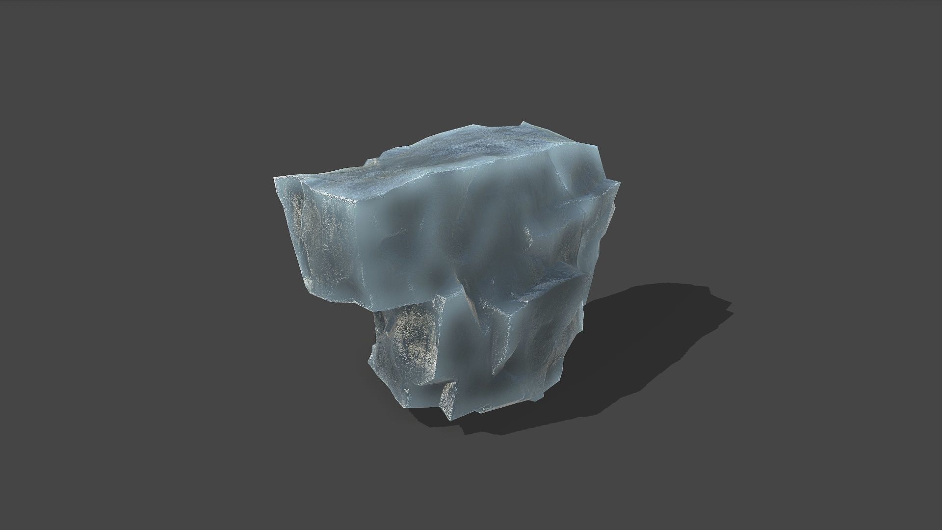 ice rocks 13 Low-poly 3D model_19