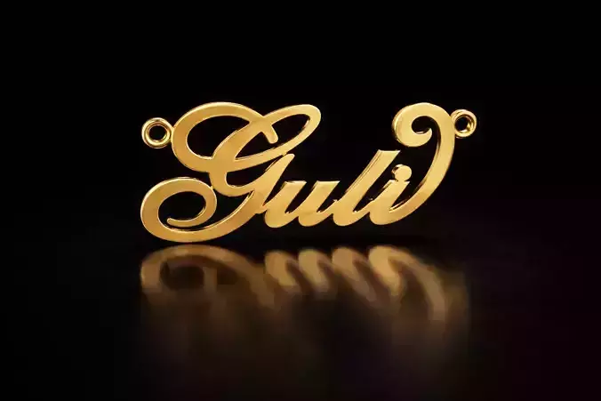 name Guli pendant 