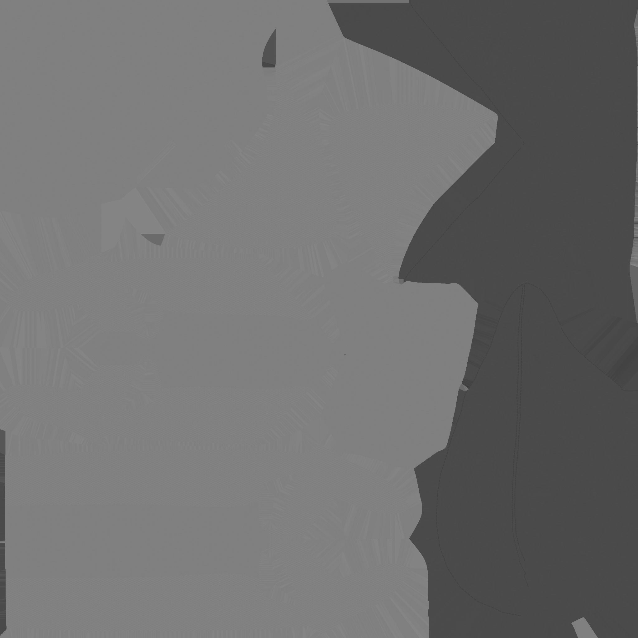 gaming chair and office chair Low-poly 3D model_36