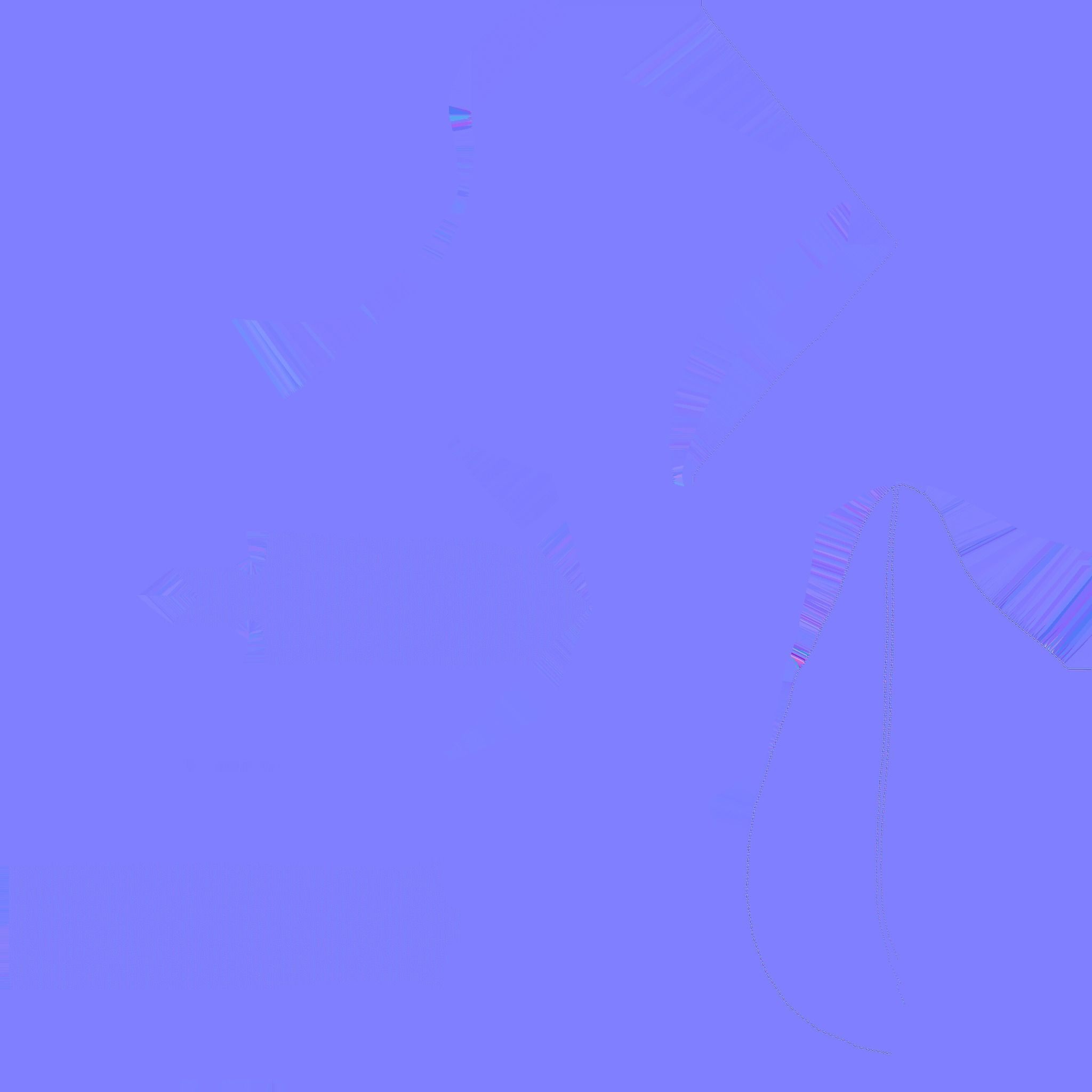 gaming chair and office chair Low-poly 3D model_44