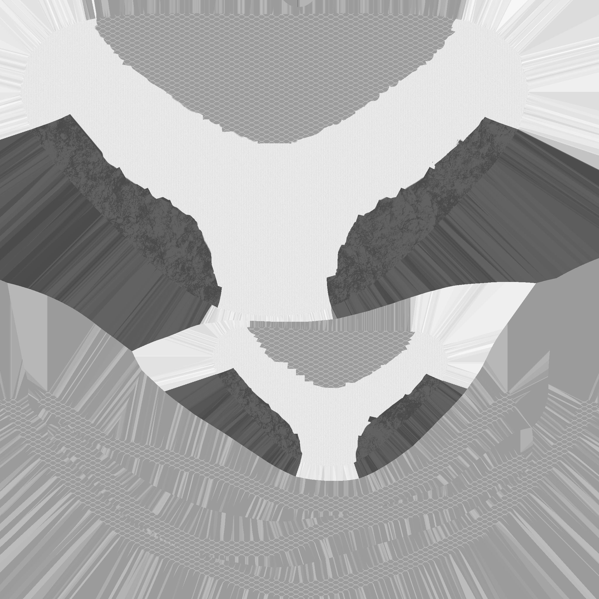 gaming chair and office chair Low-poly 3D model_43