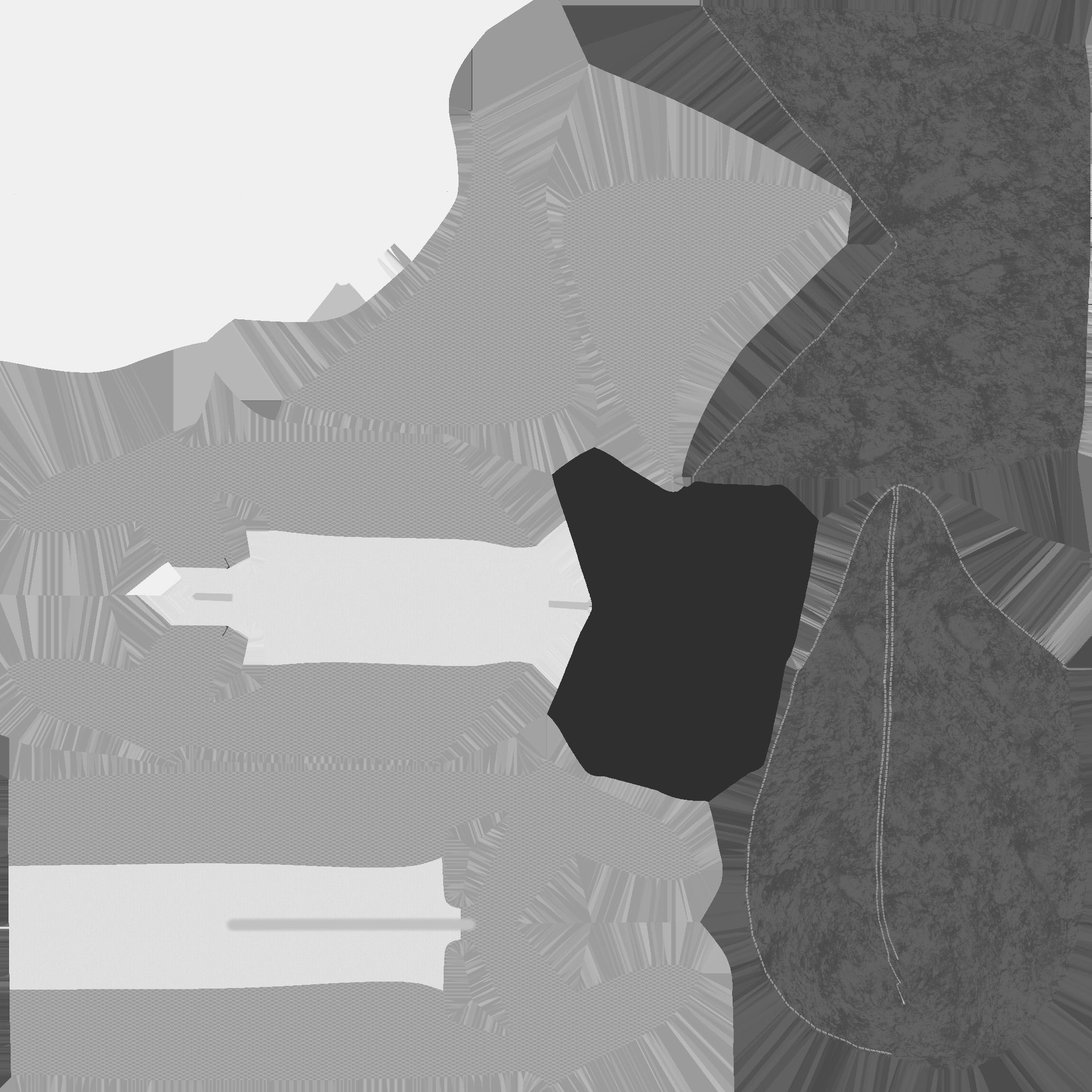 gaming chair and office chair Low-poly 3D model_14