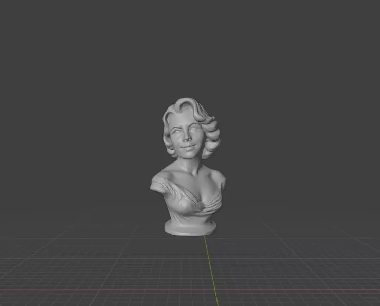 Elizabeth Taylor 3D print model_0