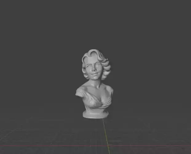 Elizabeth Taylor 3D print model