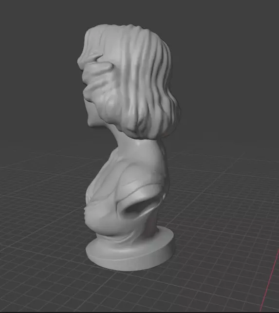 Elizabeth Taylor 3D print model_15