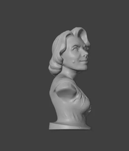 Elizabeth Taylor 3D print model_9