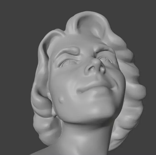 Elizabeth Taylor 3D print model_22
