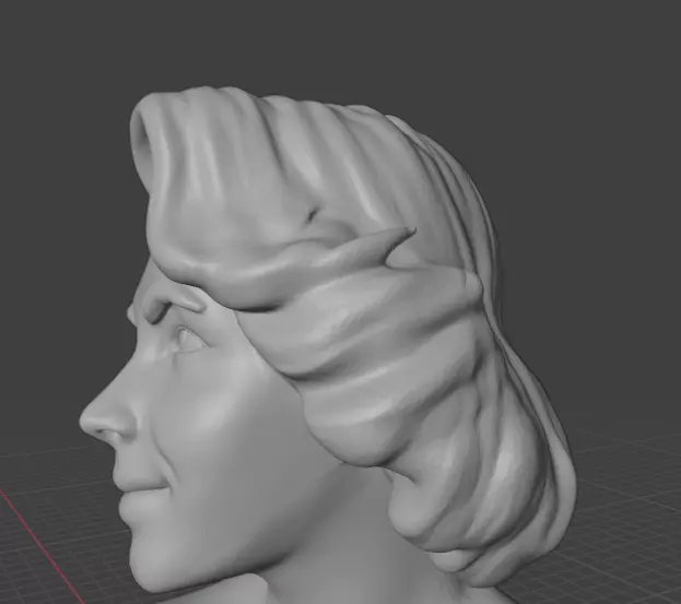 Elizabeth Taylor 3D print model_13