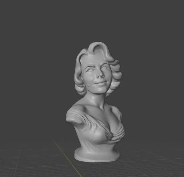 Elizabeth Taylor 3D print model_2