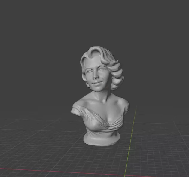 Elizabeth Taylor 3D print model_10