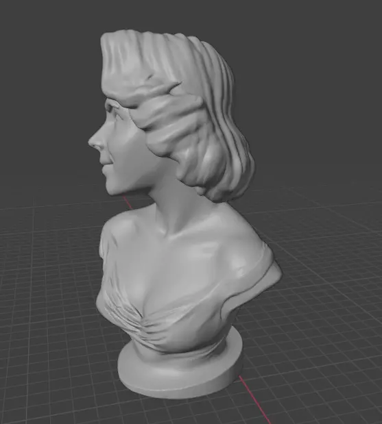 Elizabeth Taylor 3D print model_16