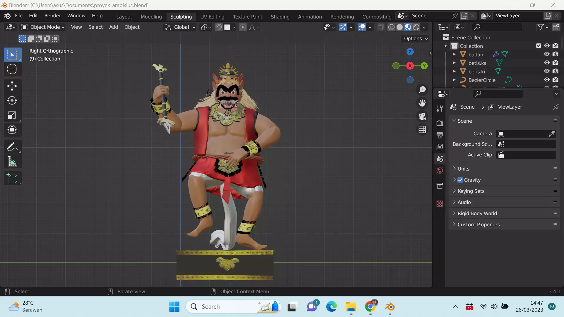 Manikmaya Free 3D model