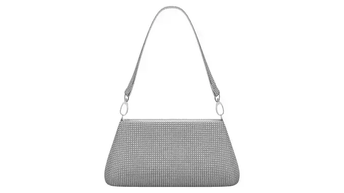 Rhinestone Embellished Handbag