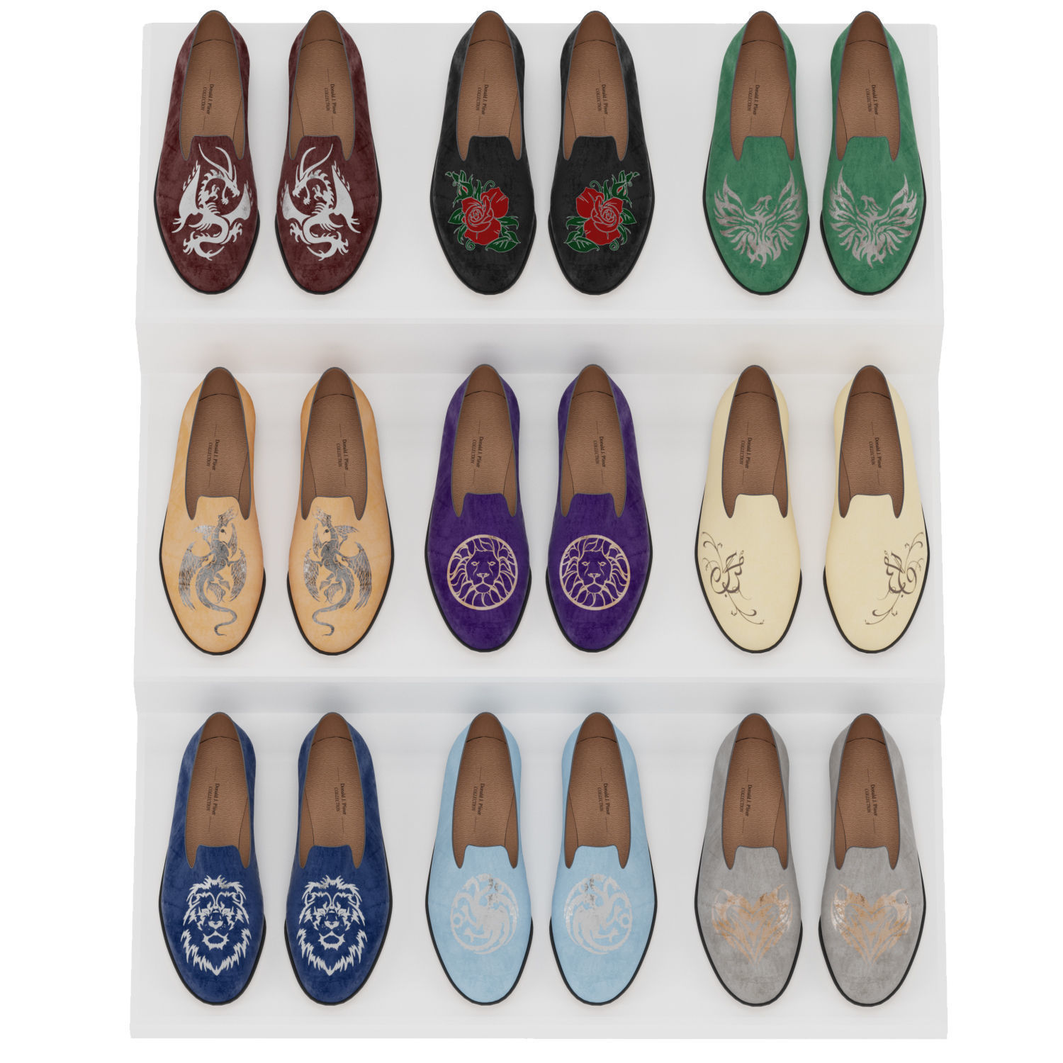 Men Loafers 3D model_1