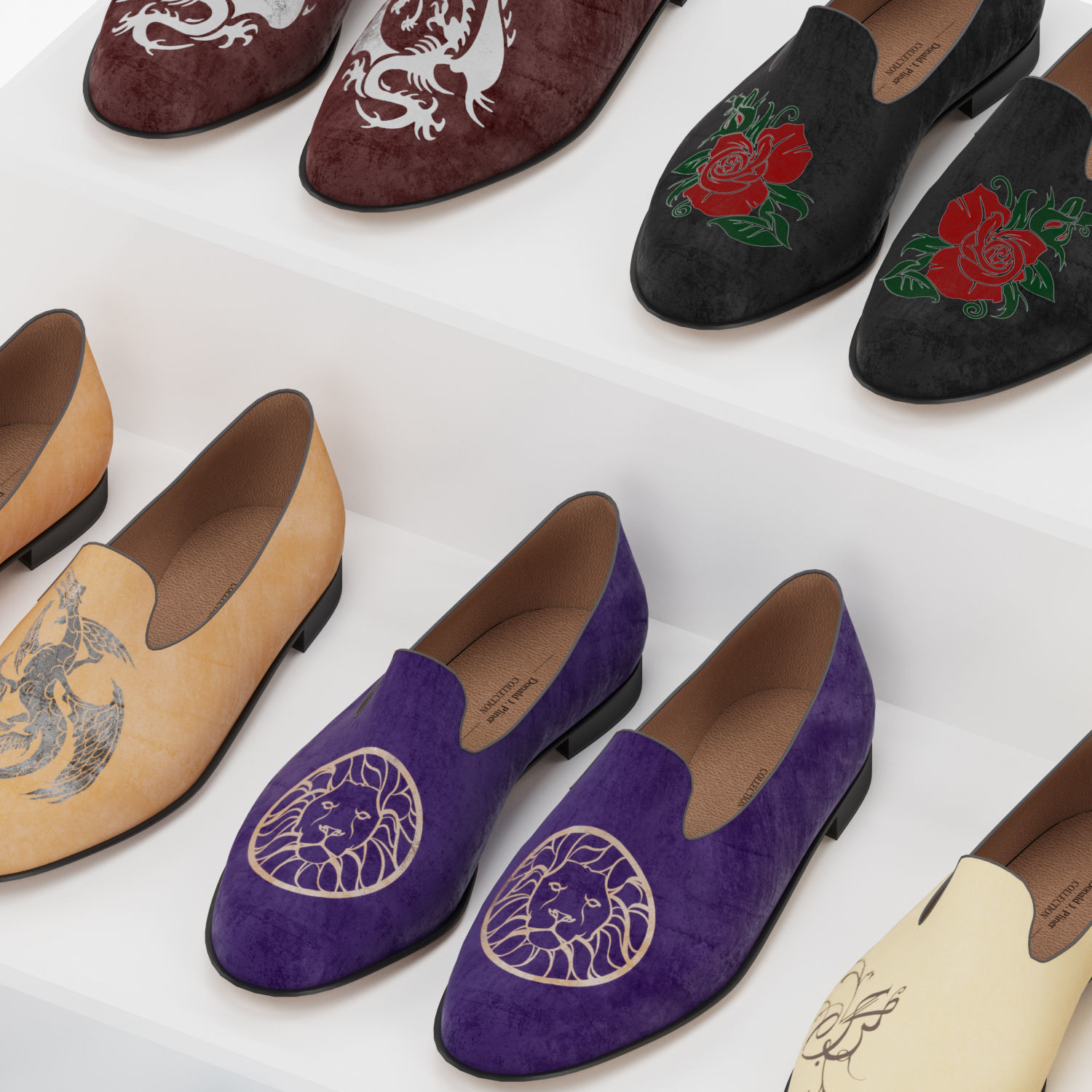 Men Loafers 3D model_2