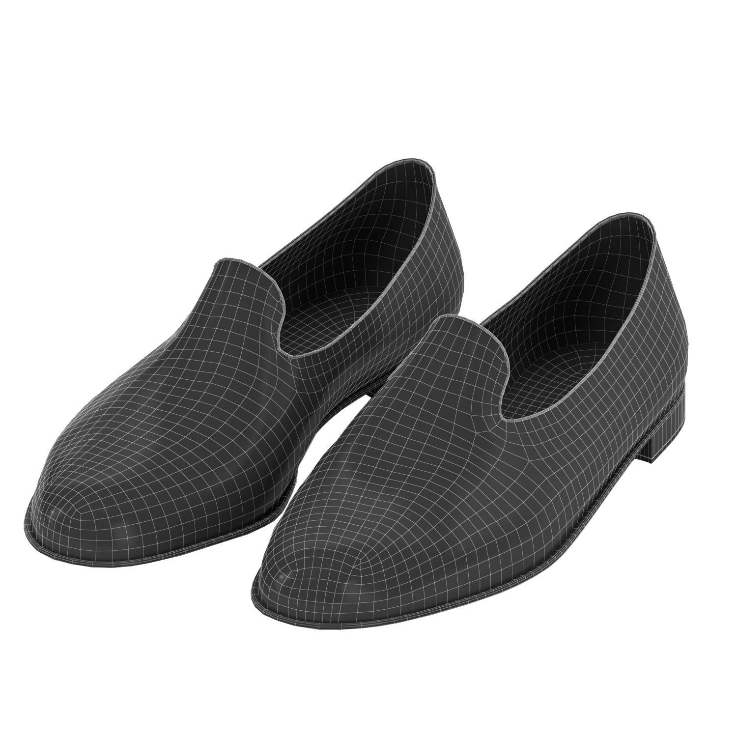 Men Loafers 3D model_4