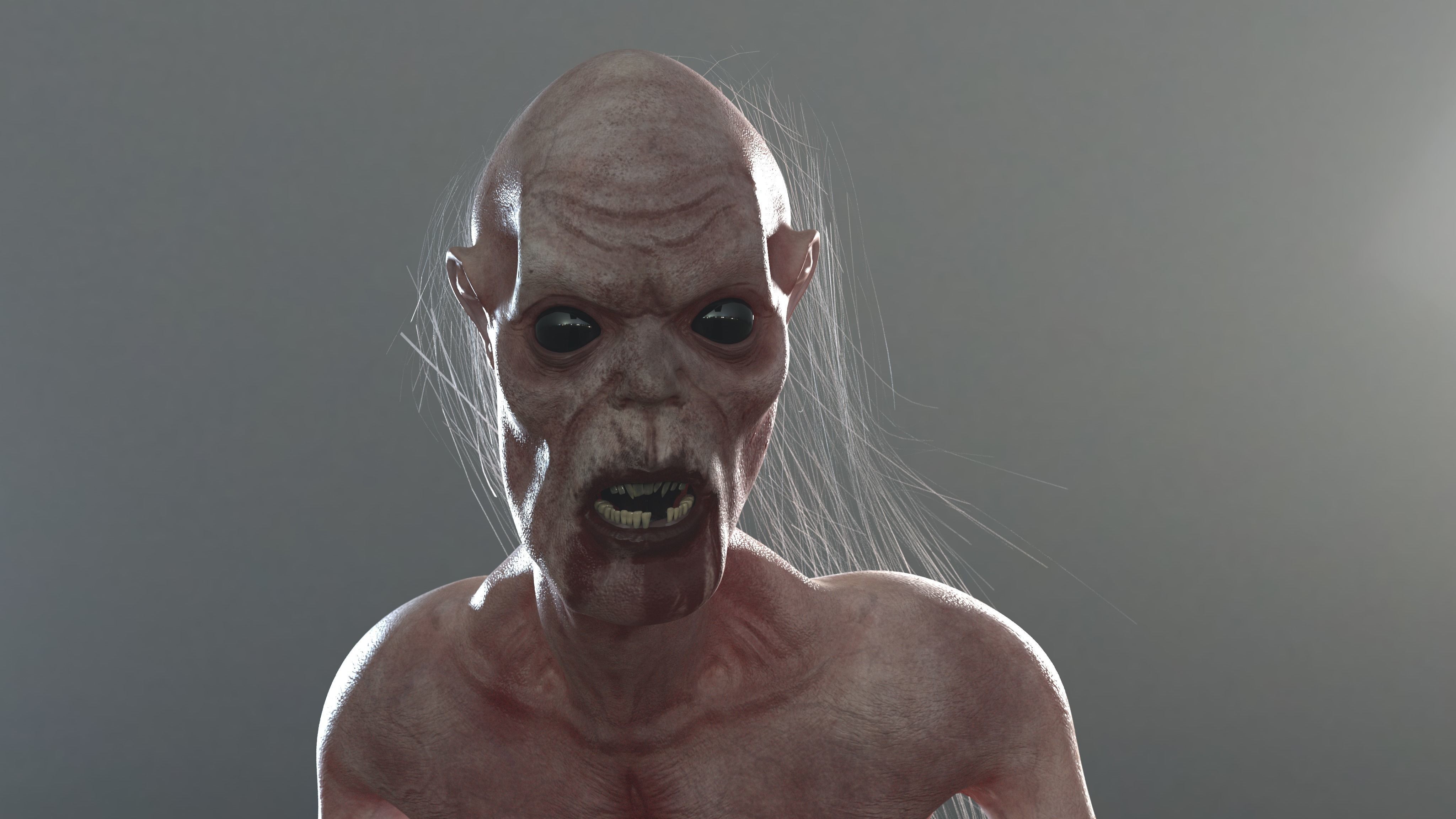 ZOMBIE CREATURE 3D model_4
