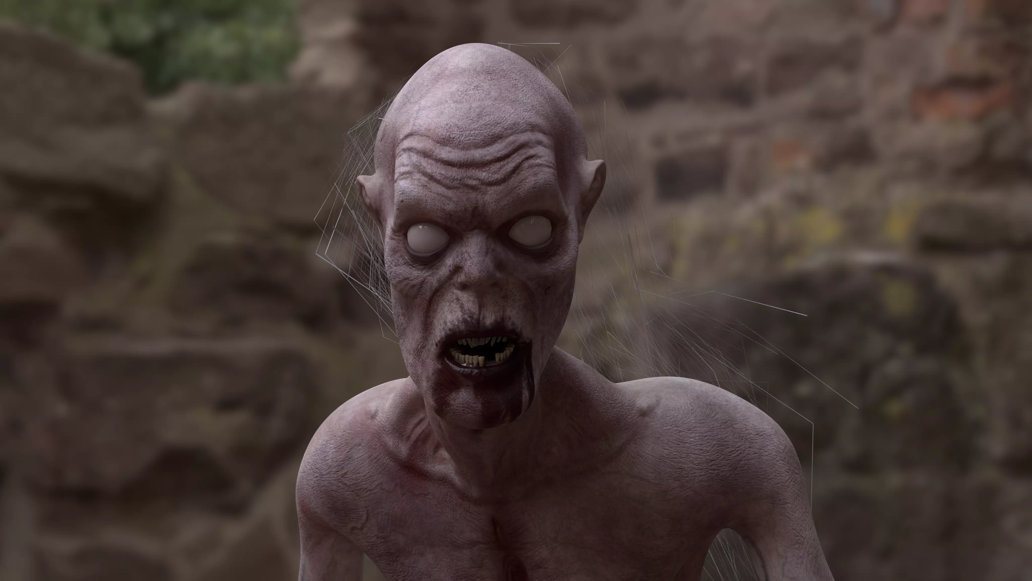 ZOMBIE CREATURE 3D model_0