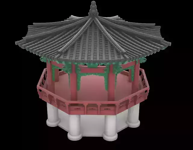 Traditional Octagonal Pavilion