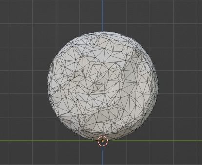 Blunt Low-poly 3D model_4