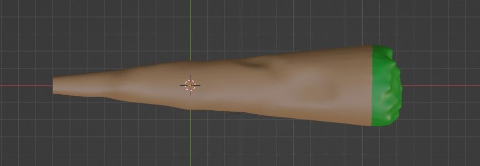 Blunt Low-poly 3D model_11