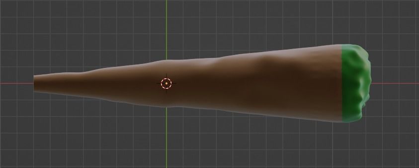 Blunt Low-poly 3D model_9