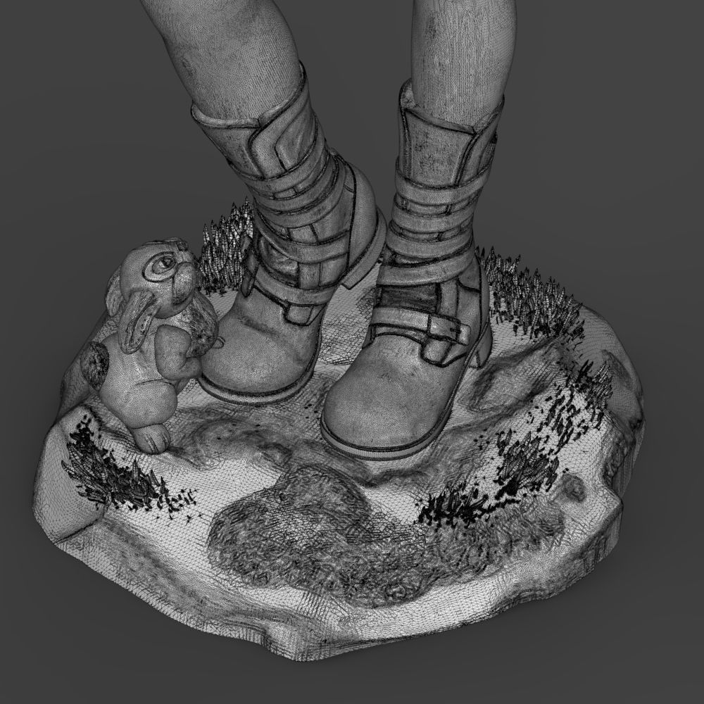 Snow White 3D print model_31