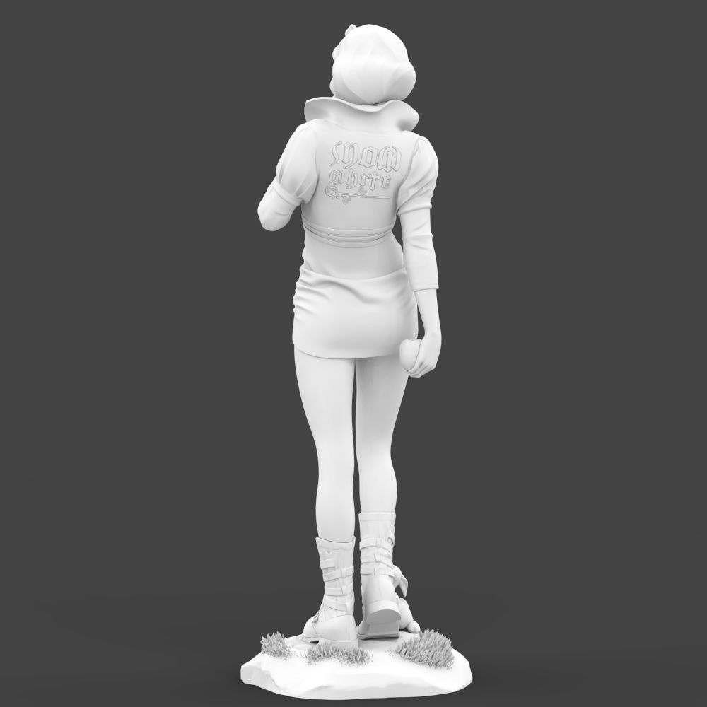 Snow White 3D print model_21