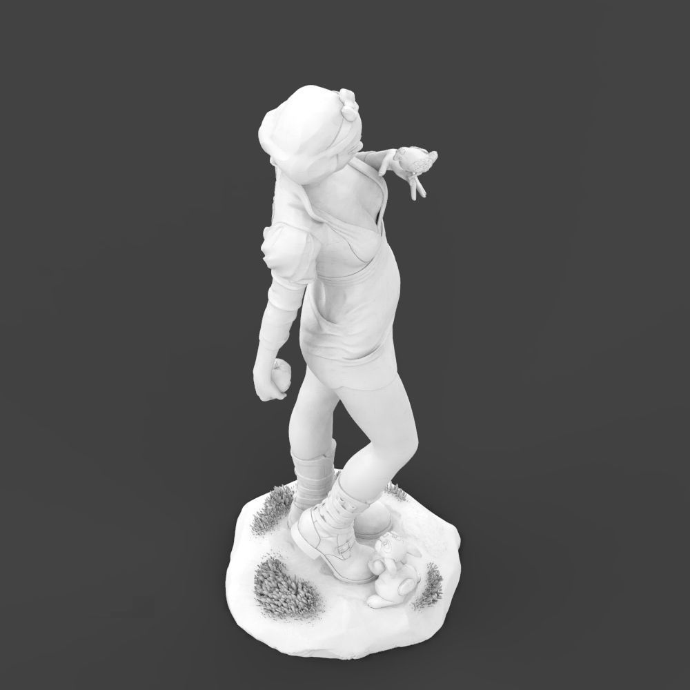 Snow White 3D print model_29