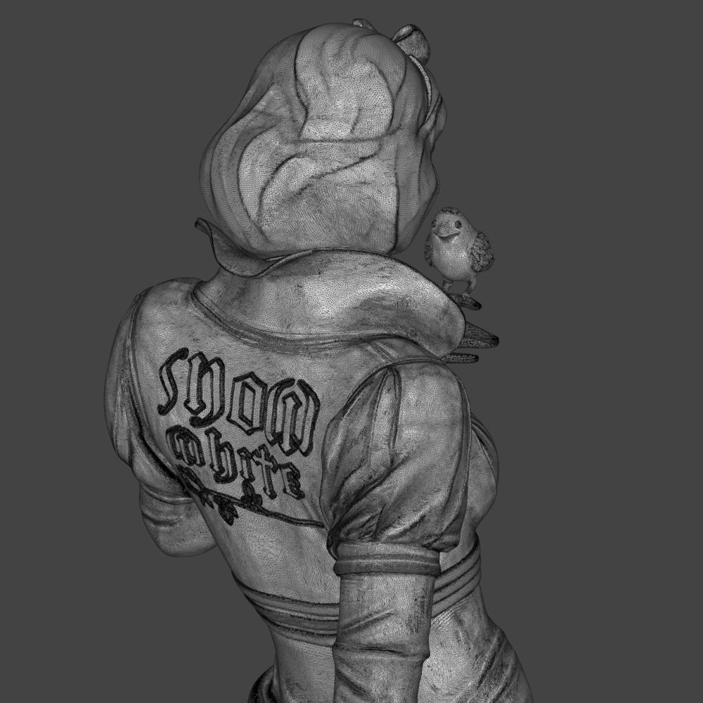 Snow White 3D print model_37