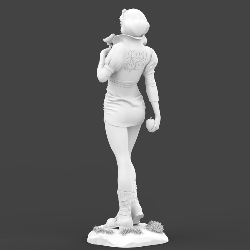 Snow White 3D print model_22