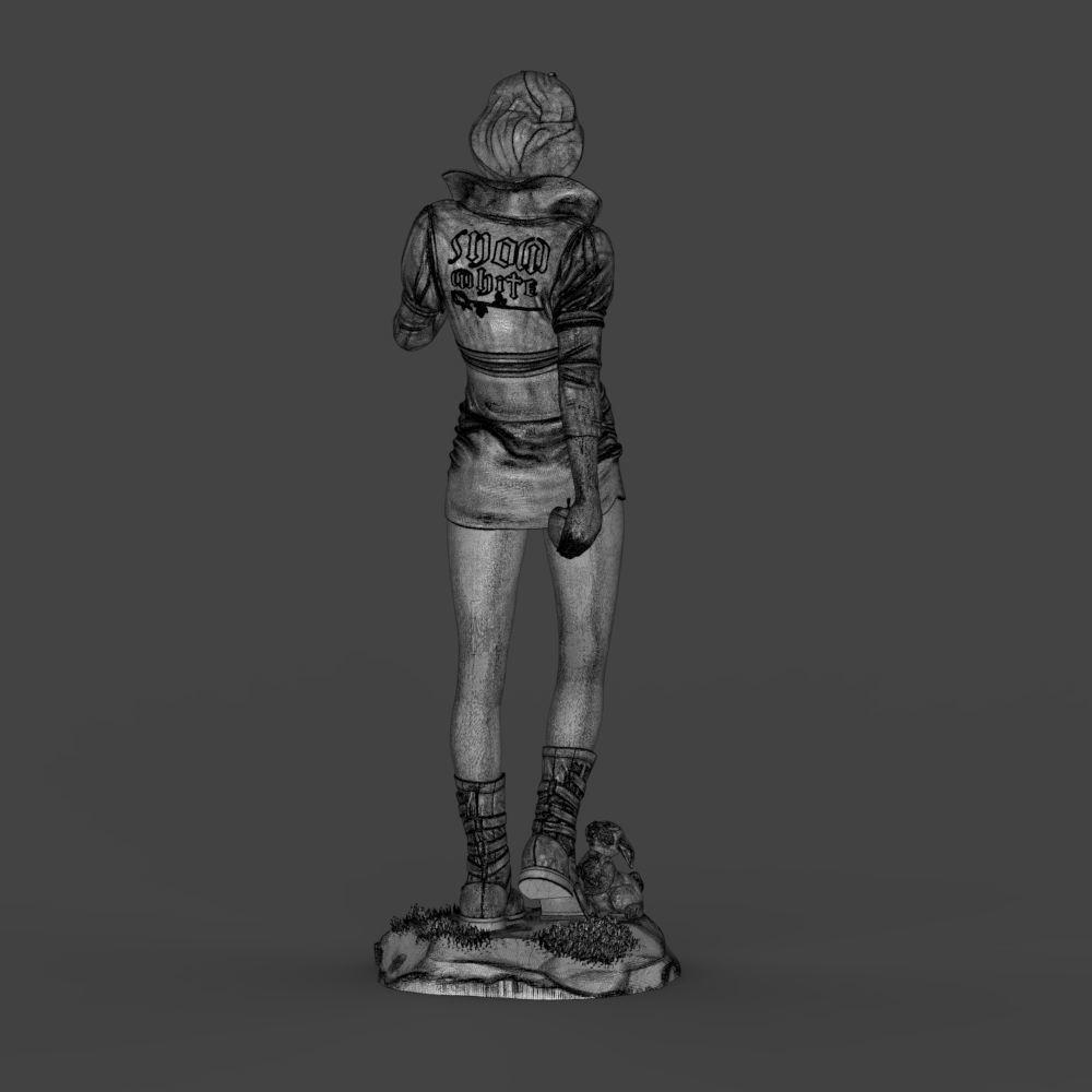 Snow White 3D print model_43