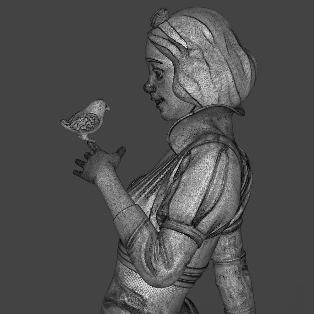 Snow White 3D print model_39