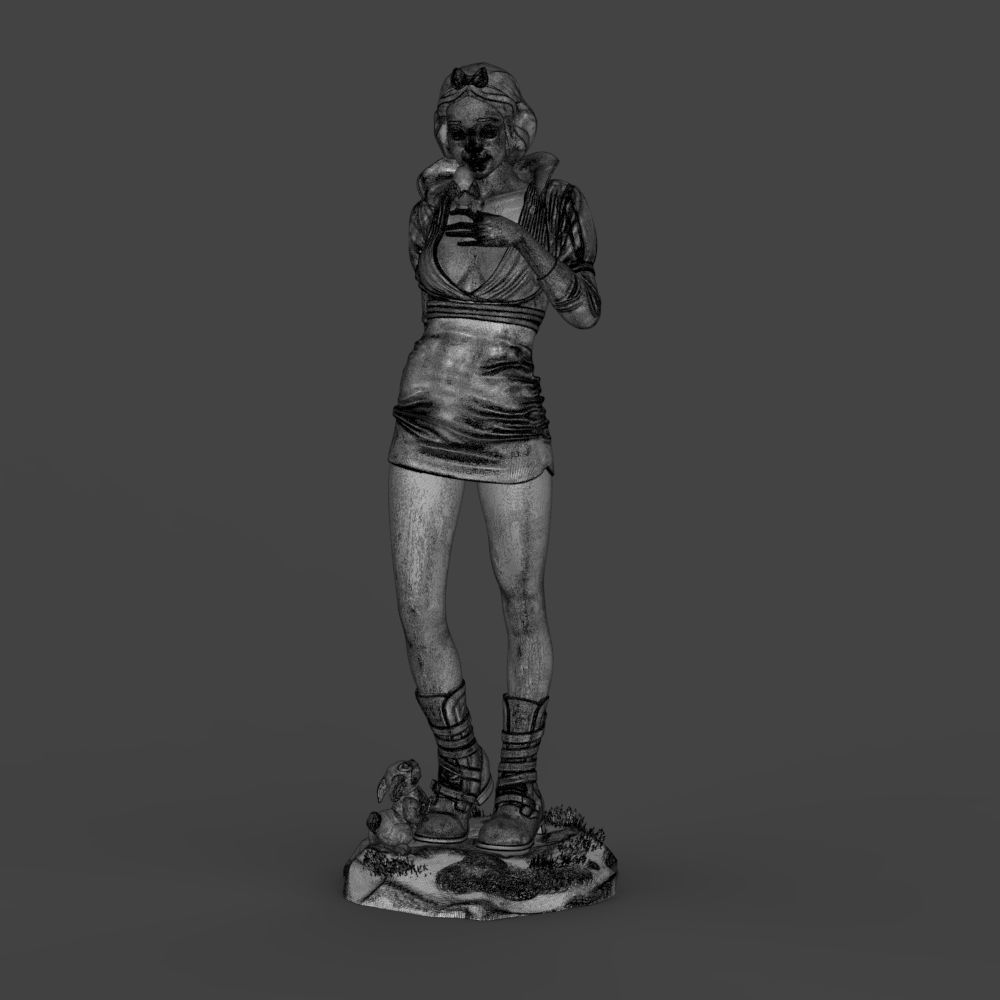 Snow White 3D print model_41