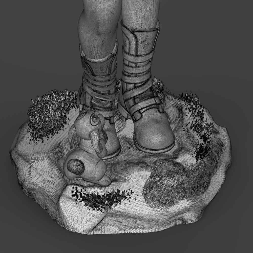 Snow White 3D print model_32