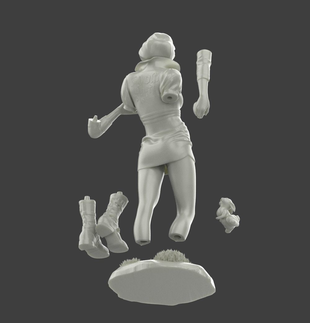 Snow White 3D print model_52