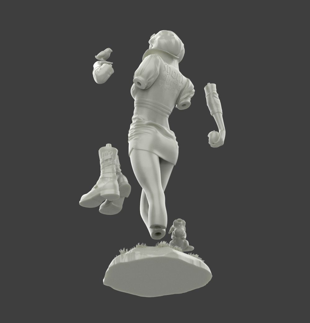Snow White 3D print model_51