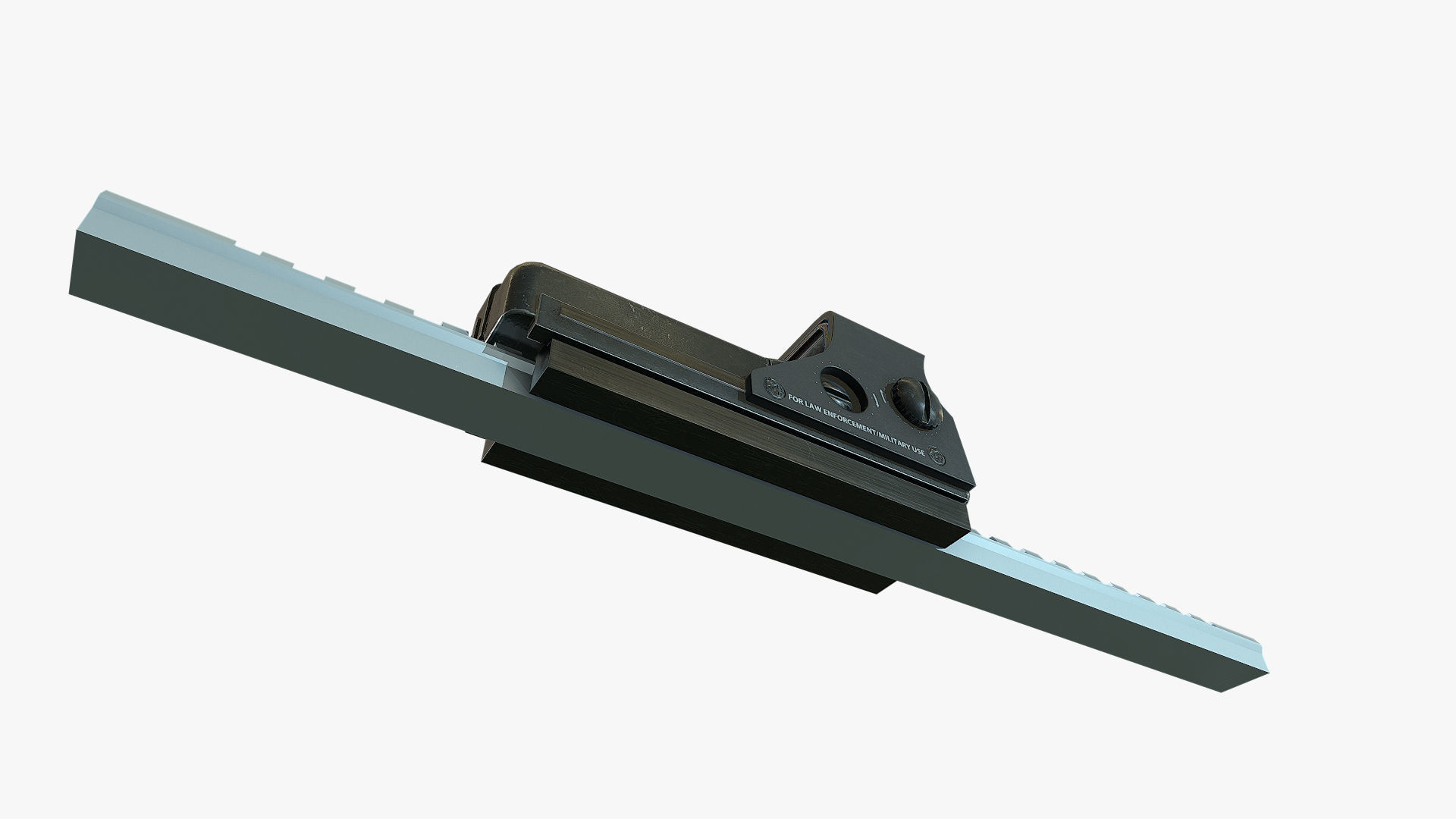 Holographic Weapon Sight EOTECH Low-poly 3D model_7