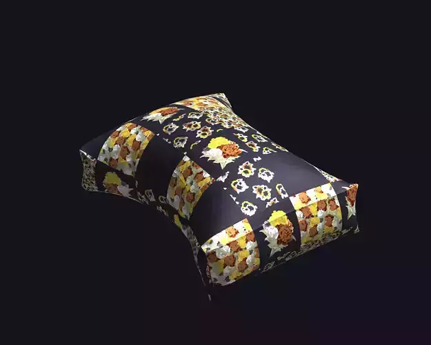 Cushion-Pillow Low-poly 3D model
