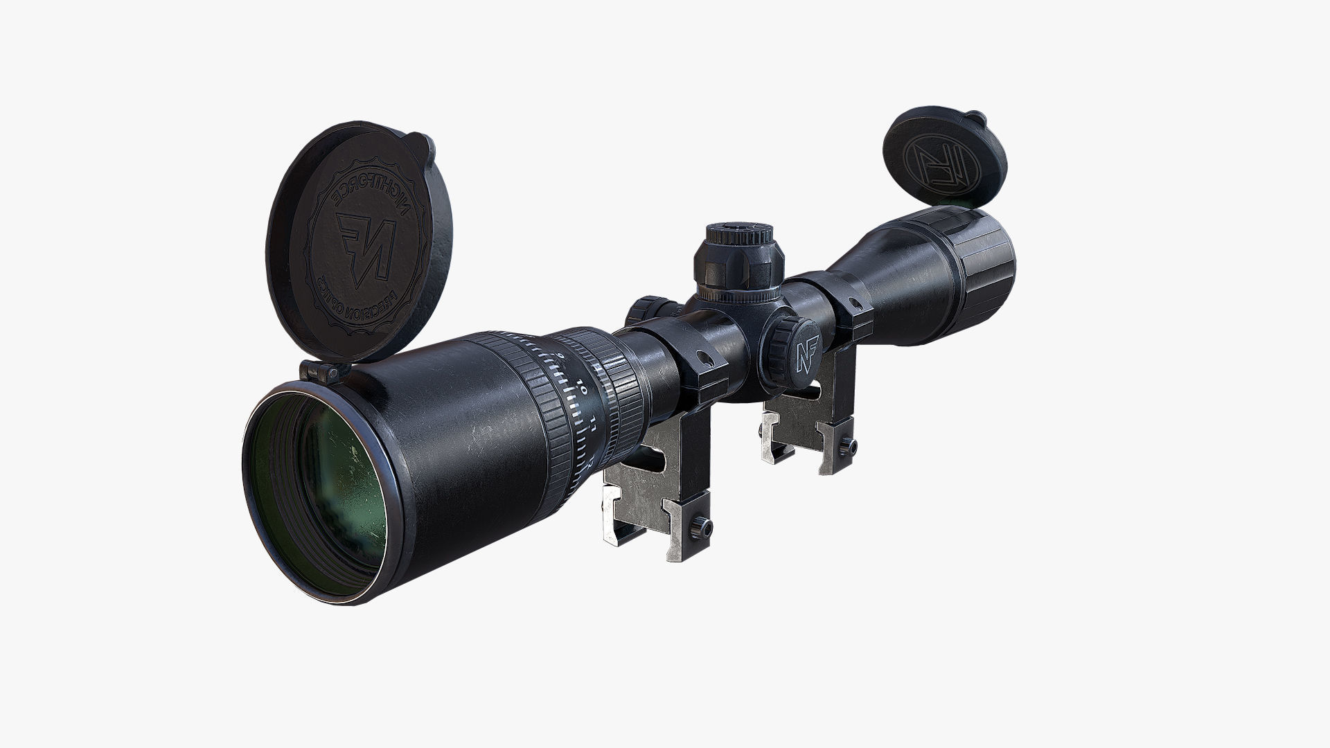  Nightforce Scopes Low-poly 3D model_4