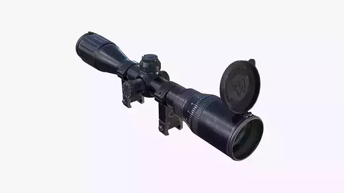  Nightforce Scopes Low-poly 3D model